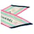 Chanel Sciarpa sottile Camellia rosa Bianco  - vista 5