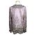 Etro Blusa de seda con estampado lila Multicolor - vista 2