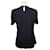Salvatore Ferragamo Top in maglia blu navy Nero  - vista 2