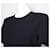 Salvatore Ferragamo Top in maglia blu navy Nero  - vista 4