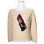Sonia by Sonia Rykiel Stricktop mit orangefarbenen Streifen Braun