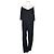 Conjunto de top corto y pantalones de algodón Isabel Marant Étoile Negro