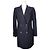 Jil Sander Completo due pezzi: giacca in lino blu navy e pantaloncini