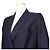 Jil Sander Completo due pezzi: giacca in lino blu navy e pantaloncini - vista 5