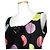 Moschino Ärmelloses Kleid mit Punkten Chip and Chic Color Dot Half Schwarz - Ansicht 4