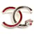Chanel Spilla Ladybug con logo CC Multicolore  - vista 1