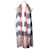 Burberry Sciarpa in seta bicolore Nero  - vista 1