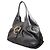 Bulgari Chandra Schultertasche Anthrazitgrau Braun - Ansicht 2