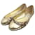 Jimmy Choo Python Flats Golden  - view 1
