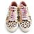 Philipp Plein Leopard Sneaker aus Hirschleder Pink - Ansicht 2