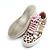 Philipp Plein Leopard Sneaker aus Hirschleder Pink - Ansicht 3