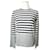 Comme Des Garcons Oberteil mit Multistreifen Braun  - Ansicht 1