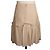 Chloé Falda con volantes beige vainilla Naranja - vista 4