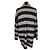 Vince Offener Strickcardigan aus Kaschmir in Grau-Schwarz Braun - Ansicht 3