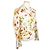 Dolce & Gabbana Chaqueta de algodón con estampado floral marfil Blanco - vista 2