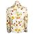 Dolce & Gabbana Chaqueta de algodón con estampado floral marfil Blanco - vista 4