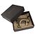 Bottega Veneta Bracciale charm rotondo in pelle intrecciata e metallo dorato D'oro - vista 5