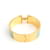 Hermès Bracciale rigido Mint Click-Clack placcato oro D'oro - vista 2