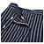 Thom Browne Pantalones de mohair a rayas para mujer Azul - vista 3