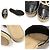 Chanel Mule espadrille da donna in agnello e vitello lucido bicolore nero e beige Marrone - vista 7