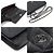 Chanel Borsa a tracolla Black Caviar Silver CC Logo WOC Classic Chain Wallet Crossbody Series Nero - vista 6