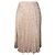 Burberry Falda plisada con estampado beige Castaño