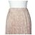 Burberry Falda plisada con estampado beige Castaño - vista 4
