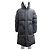 Moncler FUSSA Men's Long Down Jacket Black