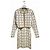 Hermès Conjunto de dos piezas Mosaic Beige Toast Castaño