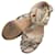 Jimmy Choo Python Strap High Heels Sandals Brown - view 3