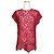 Top de encaje rojo Rosso de Dolce & Gabbana Roja