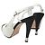 Chanel Escarpins slingback bicolores à bout rapporté Captoe Blanc - vue 4