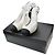 Chanel Escarpins slingback bicolores à bout rapporté Captoe Blanc - vue 5