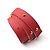 Louis Vuitton Suhali Gold Studded Gürtel Korallenrot - Ansicht 3
