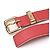 Louis Vuitton Suhali Gold Studded Gürtel Korallenrot - Ansicht 4