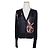 Salvatore Ferragamo Strickjacke aus Baumwolle mit Seidenbesatz Blau