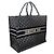 Dior Tote Book Oblique Debore Nero Grande Bianco - vista 2