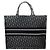 Dior Tote Book Oblique Debore Nero Grande Bianco - vista 3