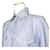 Chanel Camisa de seda a rayas Azul - vista 4