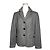 Burberry Giacca in lana grigio melange Marrone