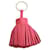 Ring Hermès Chaveiro e Charm de Bolsa Rose Shock Pink Carmen Pom Pom Rosa  - vista 2