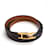 Hermès Pulsera Hapi Row Strap Marrón Oscuro Castaño  - vista 1
