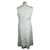 Jil Sander Chaleco largo de algodón menta Plata  - vista 3