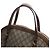 Gucci Borsa Tote e Borsa a Spalla in PVC Marrone - vista 6