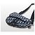 Dior Mini borsa saddle in jacquard Oblique Marrone - vista 3