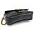 Gucci Mini borsa a tracolla con catena GG Marmont in pelle matelassé chevron nera Nero - vista 6
