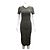 Fendi Vestido de punto Juka de manga corta FF Castaño