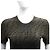 Fendi Vestido de punto Juka de manga corta FF Castaño - vista 11