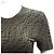 Fendi Vestido de punto Juka de manga corta FF Castaño - vista 12