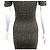 Fendi Vestido de punto Juka de manga corta FF Castaño - vista 16
